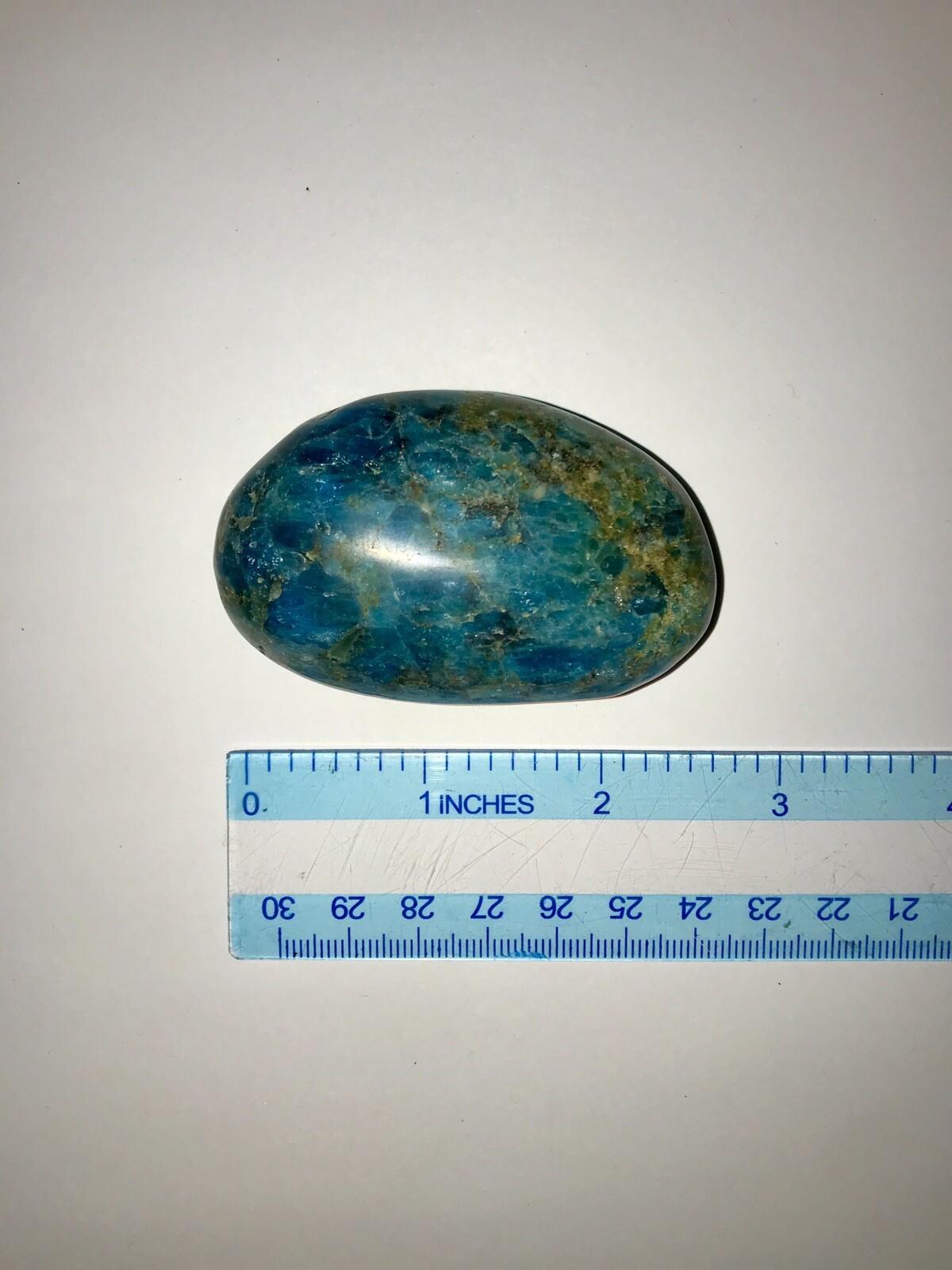 Blue Apatite Crystal Stone Rock Healing Crystals Yoga Reiki Meditation 2″ ZENDA