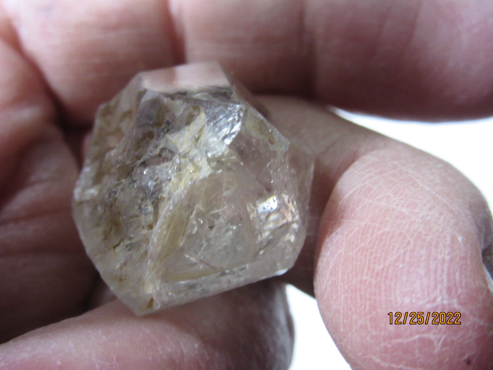 Natural Herkimer Diamond Quartz 1 5/16″ Crystal Herkimer, NY Reiki NHDQC-6