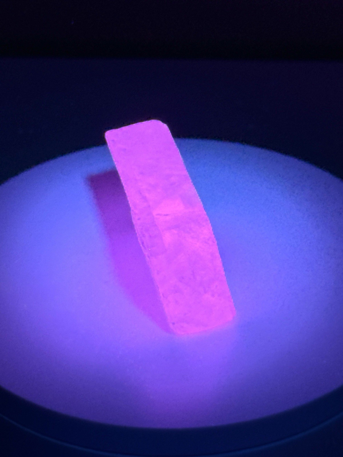 STUNNING Iceland Spar Calcite Crystal Specimen w/ Terlingua-like Fluorescence