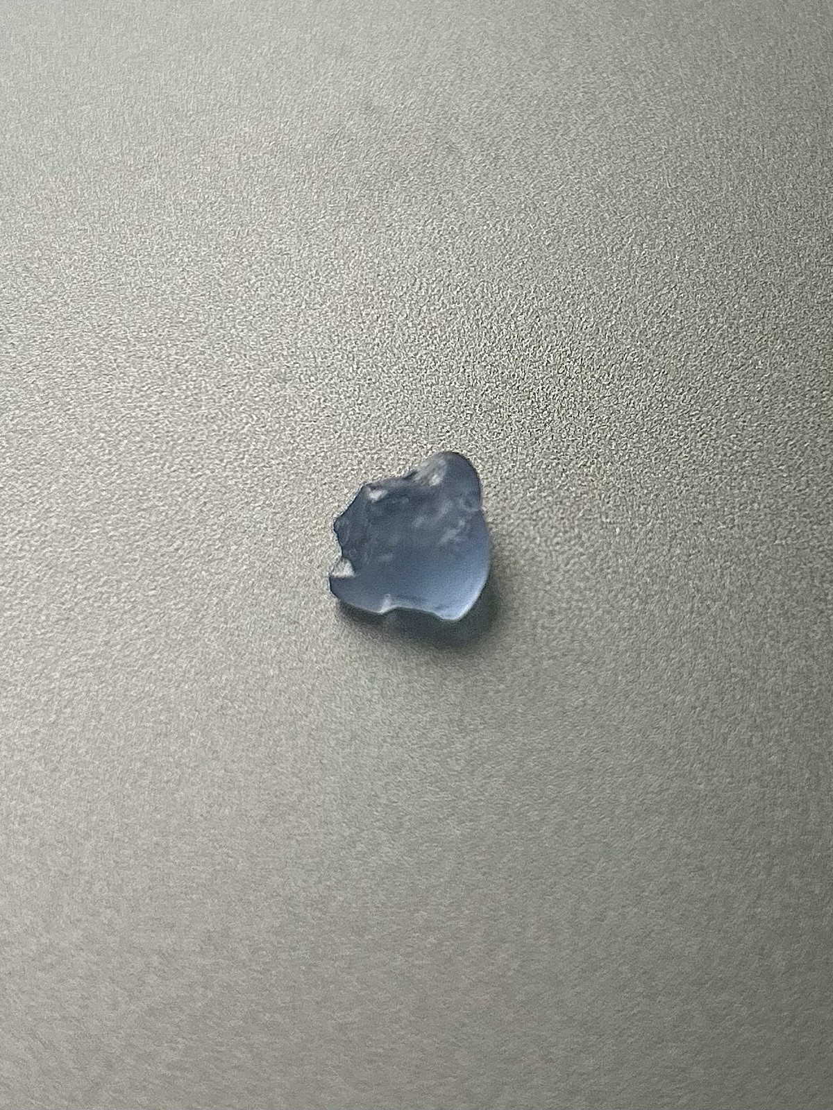 Blue Sapphire Facet Rough Crystal Unheated Sri Lanka 4.30 carats