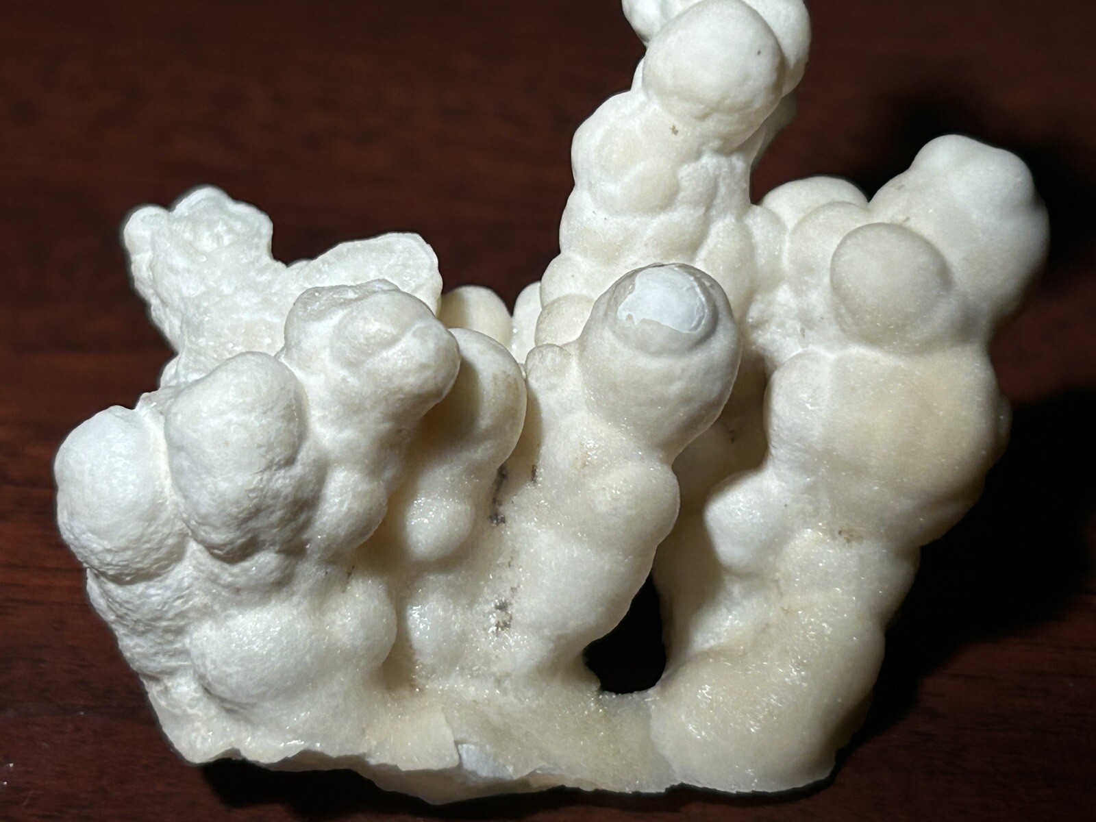 ARAGONITE on CALCITE – Stevenson-Bennett Mine, Doña Ana County, New Mexico