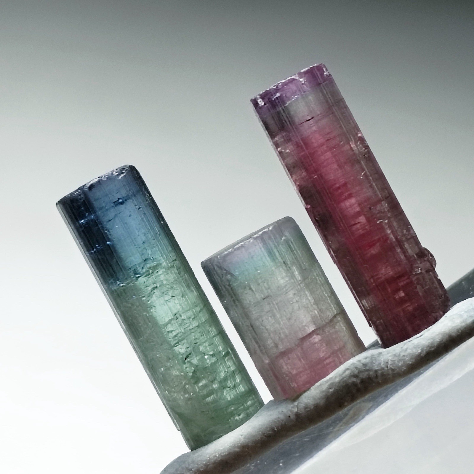 Naturel Top Quality Multicolor Tourmaline Crystal From Afg