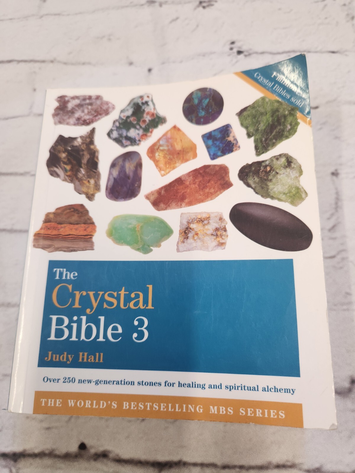 Crystal Book Psychic Powers Rough Crystal Lot Sage Smudge Stick Trinket Bowl