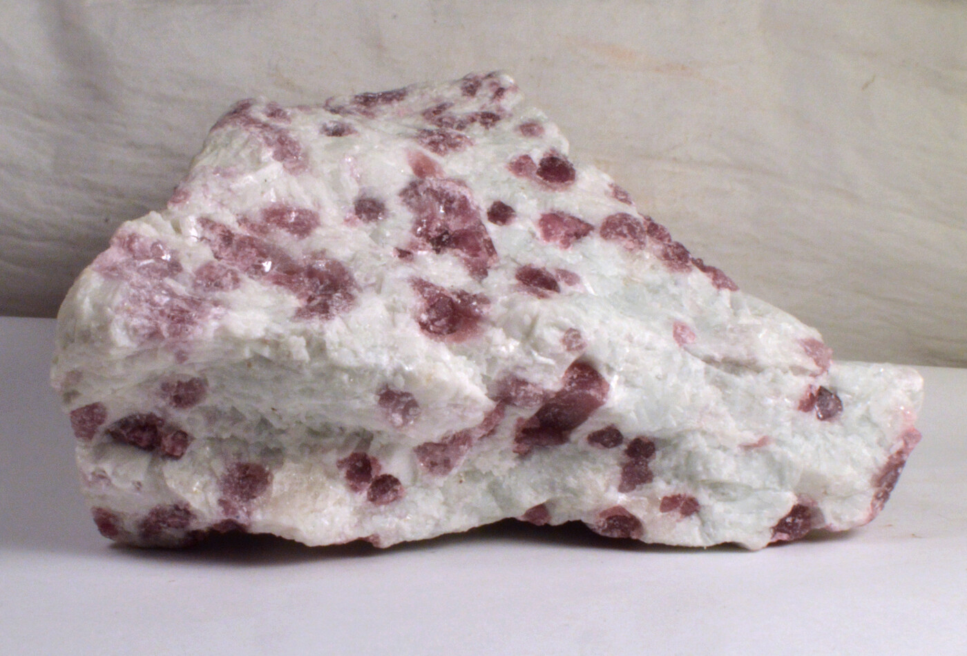 #5643 Rubellite Pink Tourmaline in matrix – Brazil – almost 1 1/2 pounds