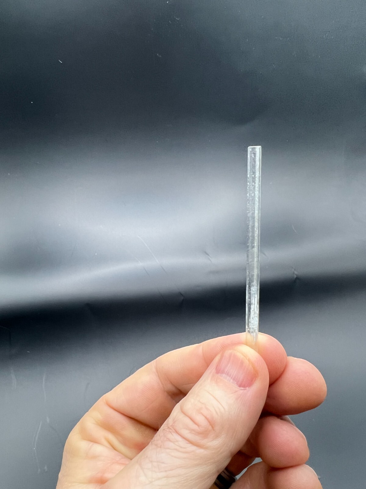 Aquamarine Crystal Beautiful Transparency 12 cts Sharp Terminated 2 3/4″