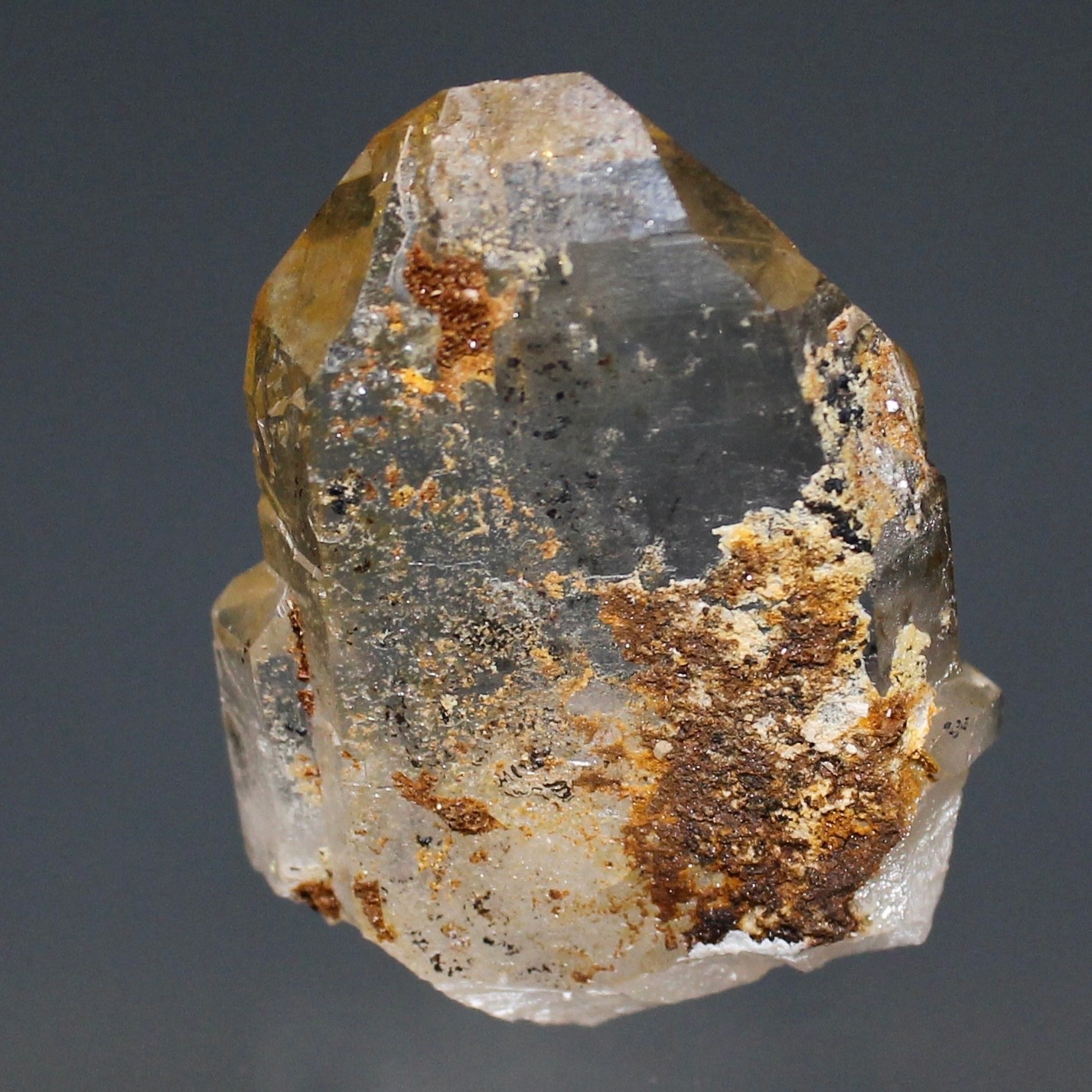 QUARTZ. Tabular . Core Zone, Palermo No. 1 Mine, Groton, New Hampshire #5032
