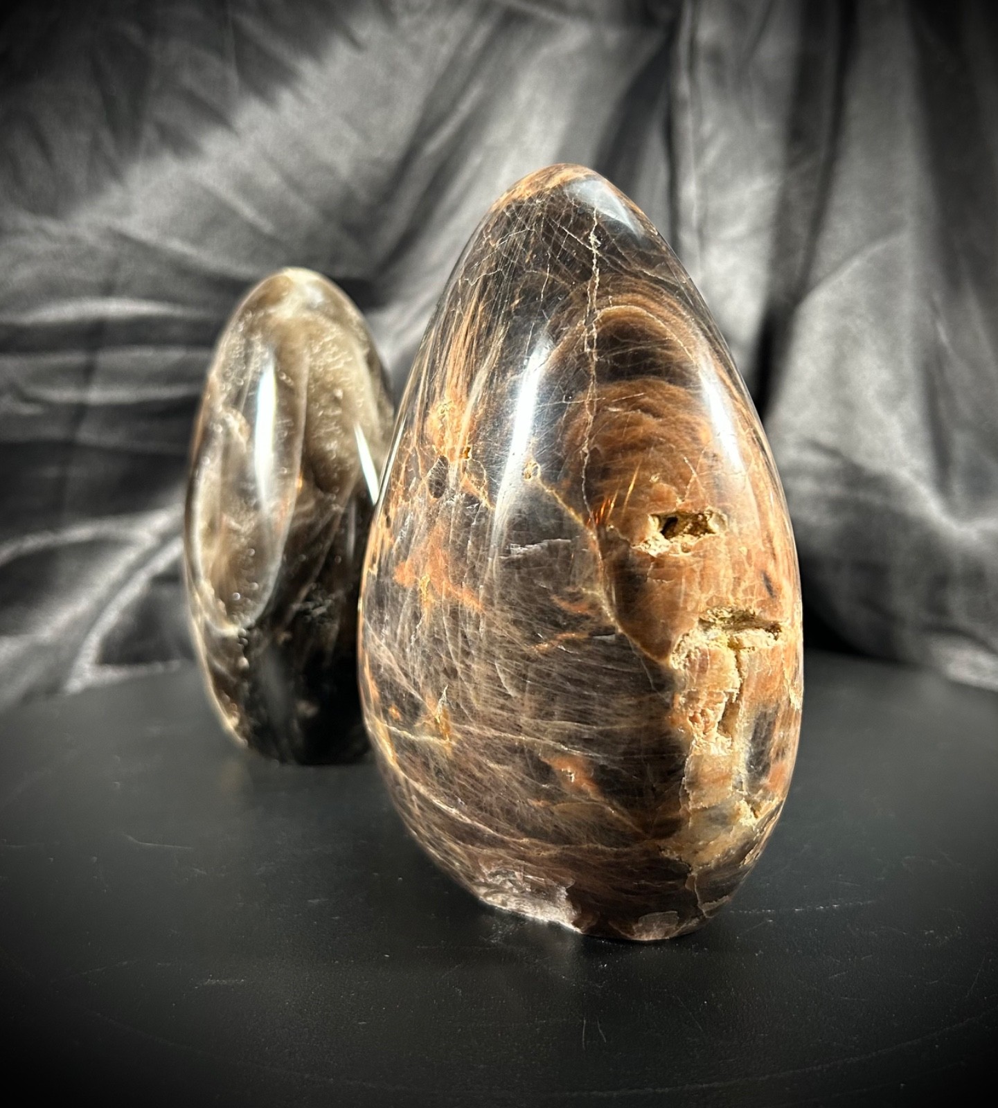 Perfectly Imperfect Sale – Black Moonstone Bundle – (See Details) 3lb 8.7oz