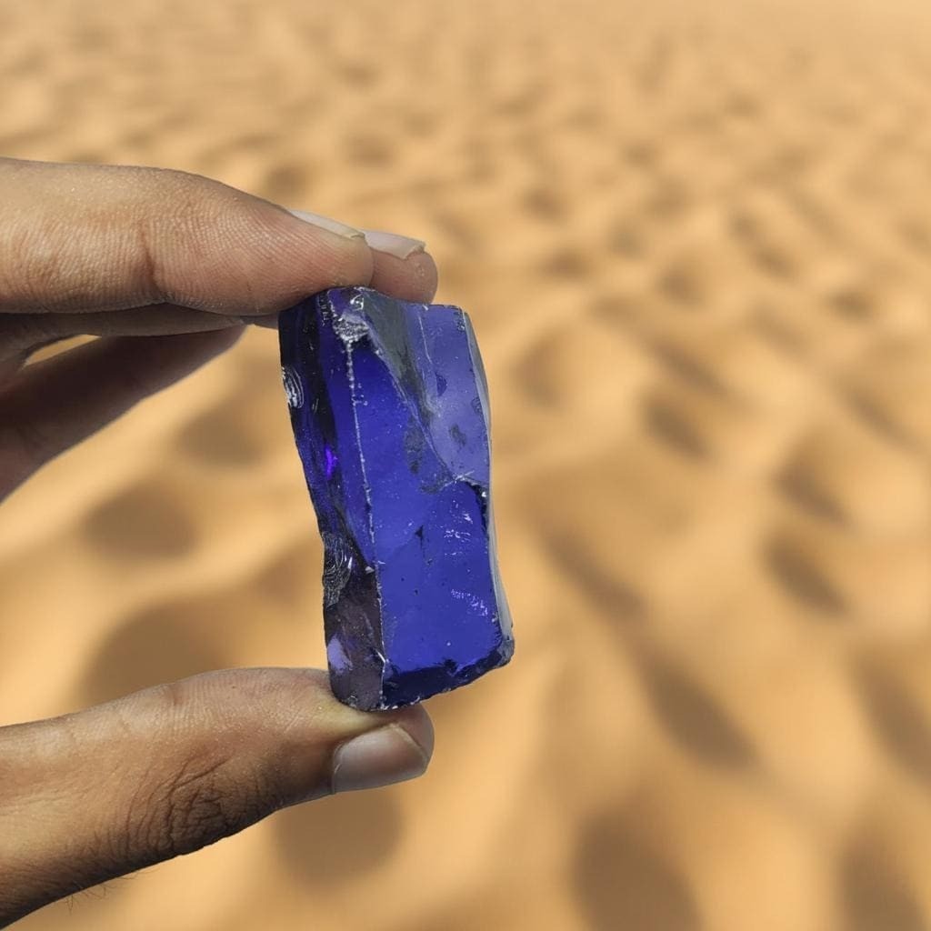 Genuine Blue Zircon 200–250 Carat | Healing Clarity Focus Spiritual Stone