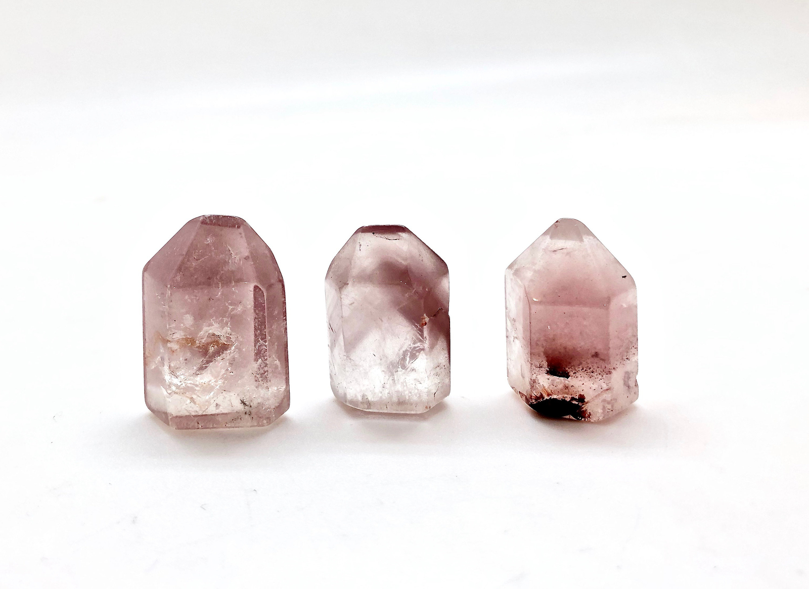 Lithium Quartz Point, Polished Natural Lithium Quartz from Minas Gerais, Brazil
