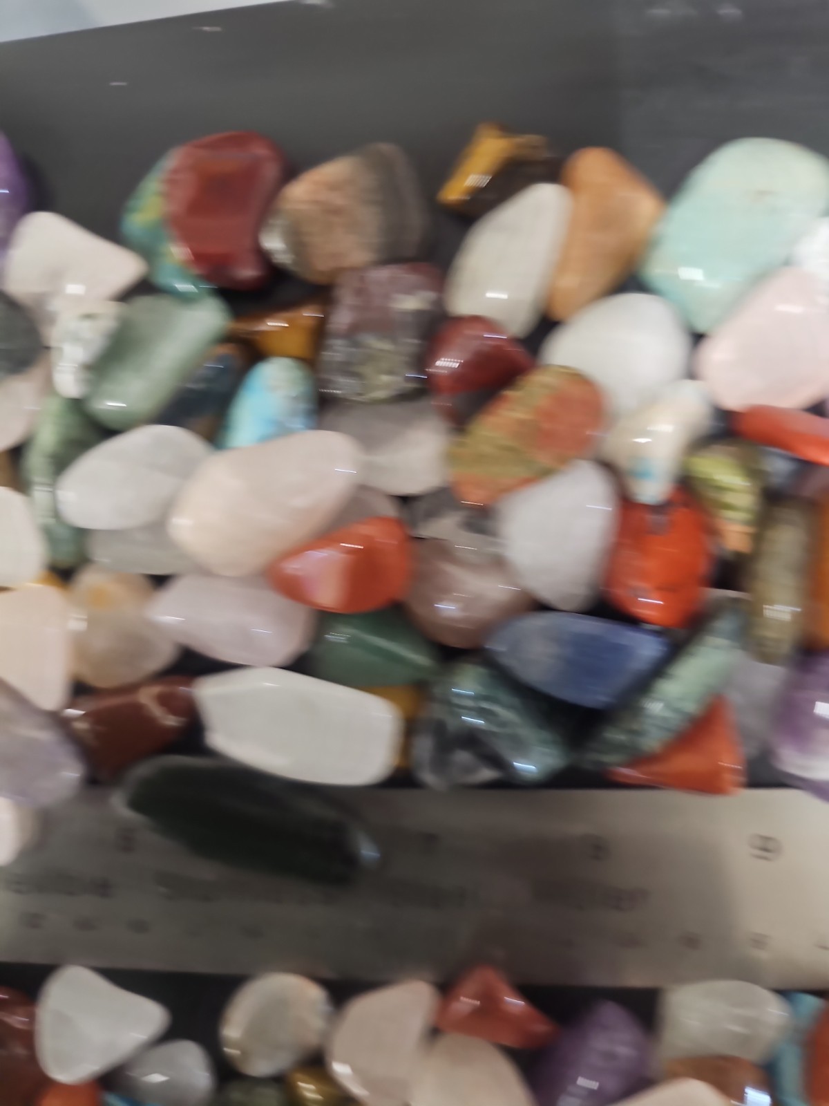 2 lb Wholesale Bulk Lot Assorted Mixed Tumbled Stones 1/2″ to 1-1/4″ Crystals