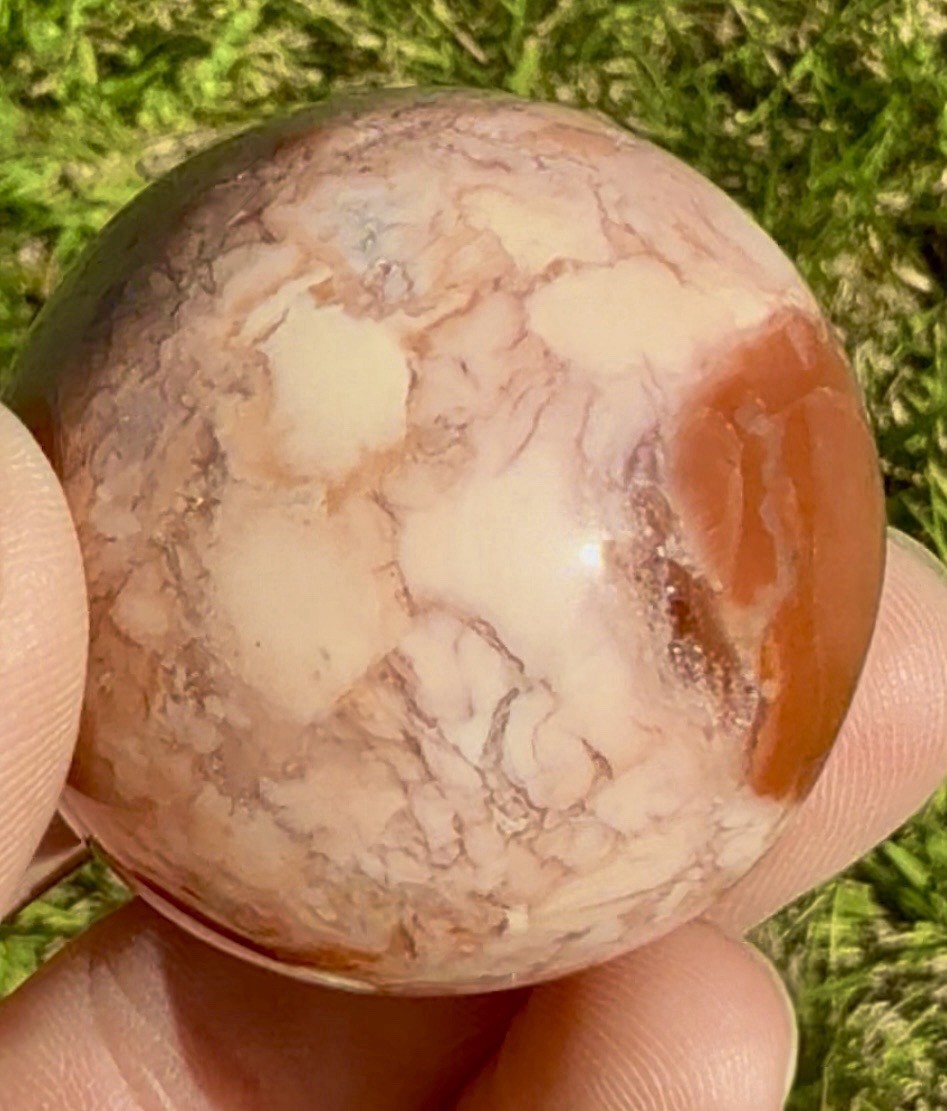 Cotton Candy Agate Sphere 40mm/87g