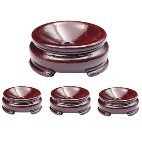10pcs Wood Display Stand For 20-60MM Crystal Ball Sphere Globe Stone Holder Egg