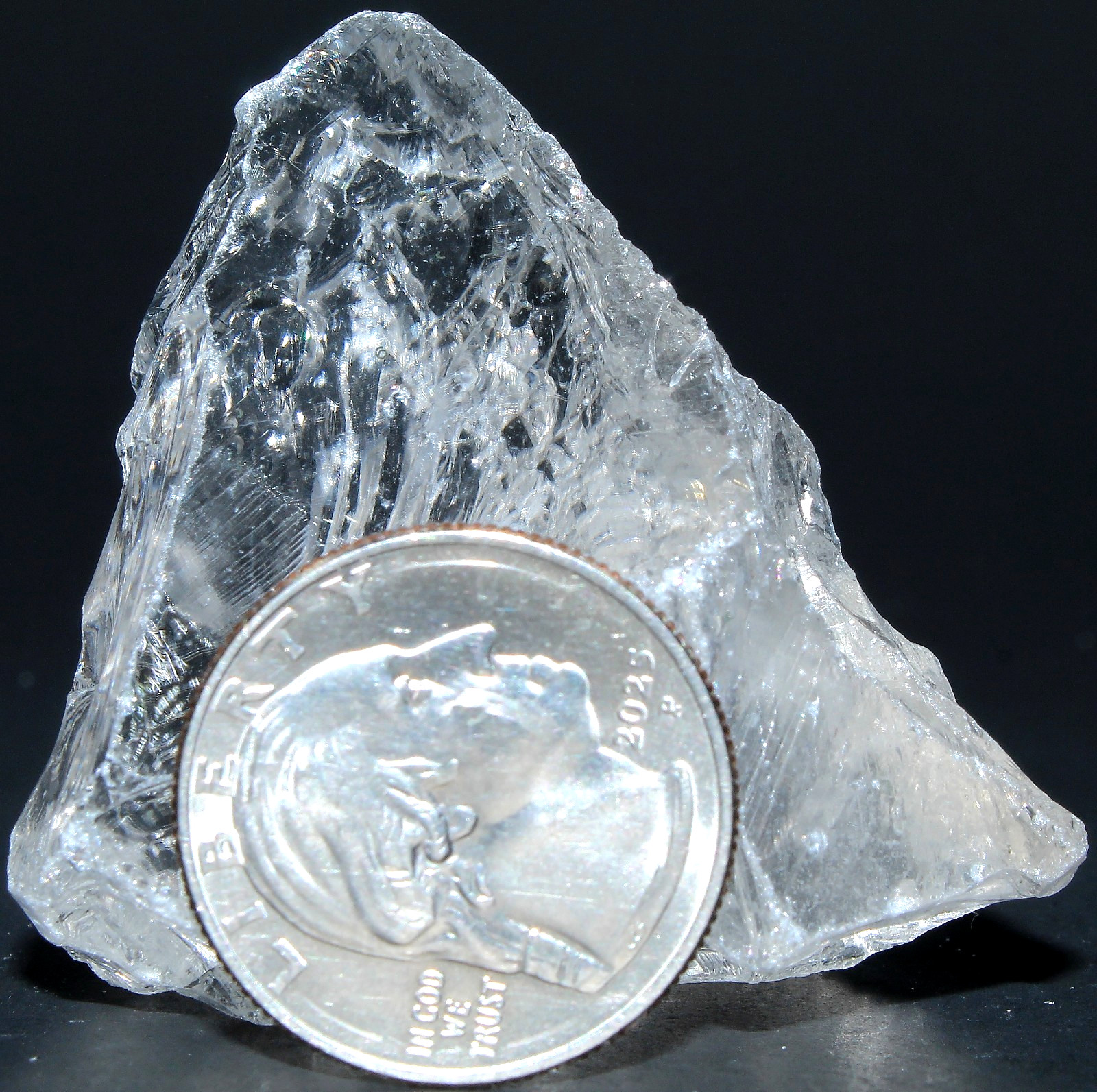 5 Pieces of XL Rough Brazilian Quartz / 16.20 oz (459.26gr) / 3827