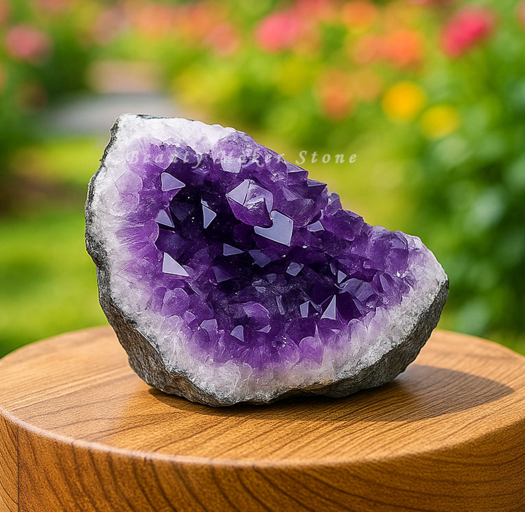 80-100g Raw Amethyst Crystal Quartz Cluster Specimens Healing Reiki Ornaments