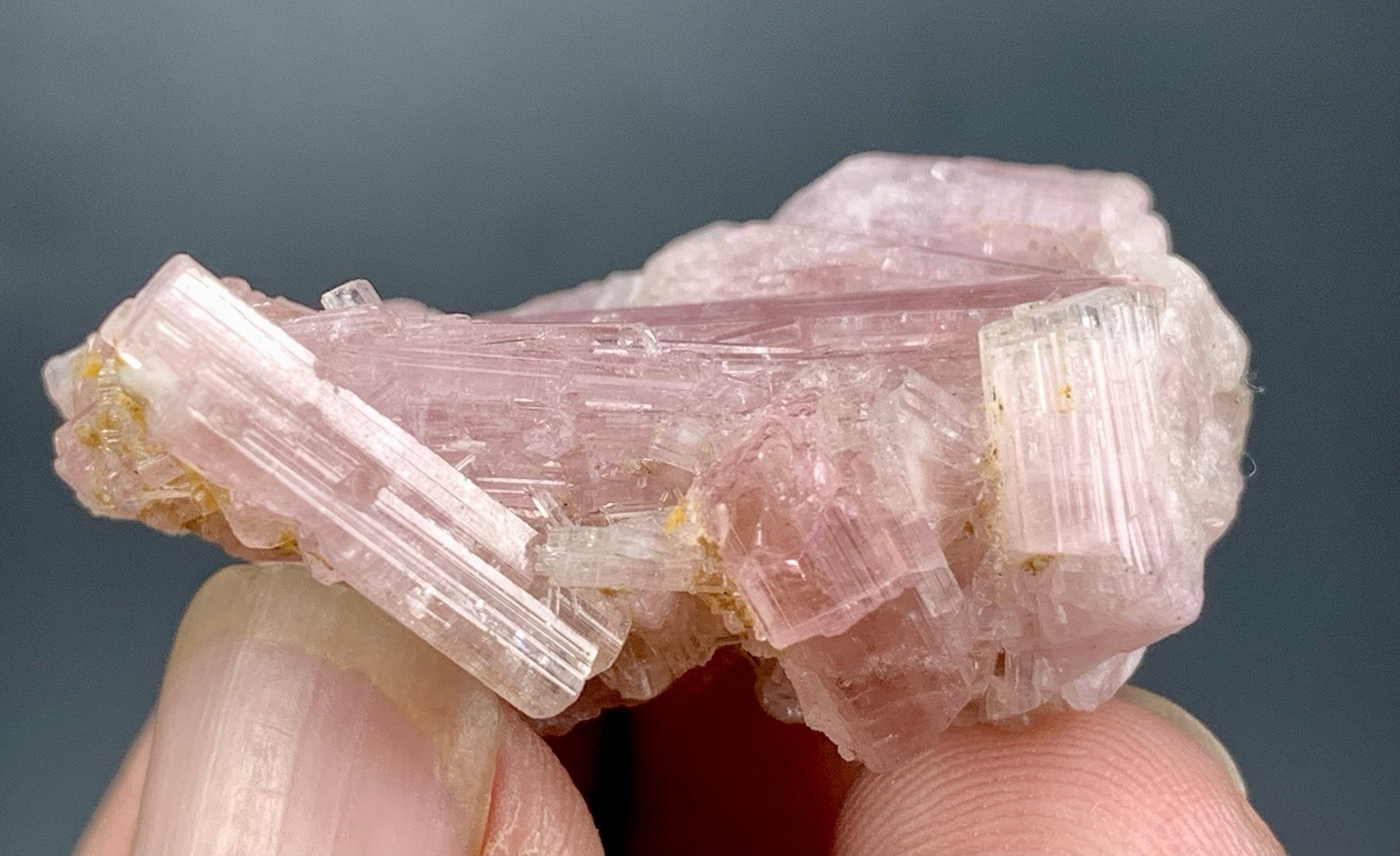 83 Cts Bunch Of Tourmaline Crystal Specimen From Afghanistan.