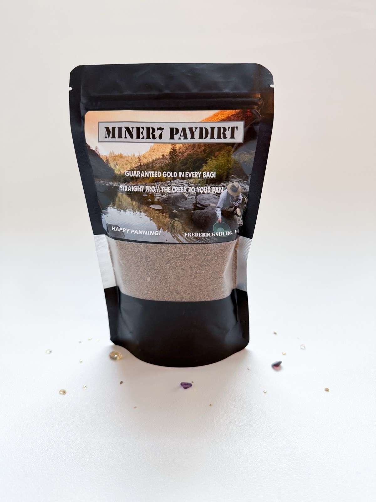 1 Pound Of VA GOLD Paydirt Unsearched Gold Guaranteed Gold Concentrate
