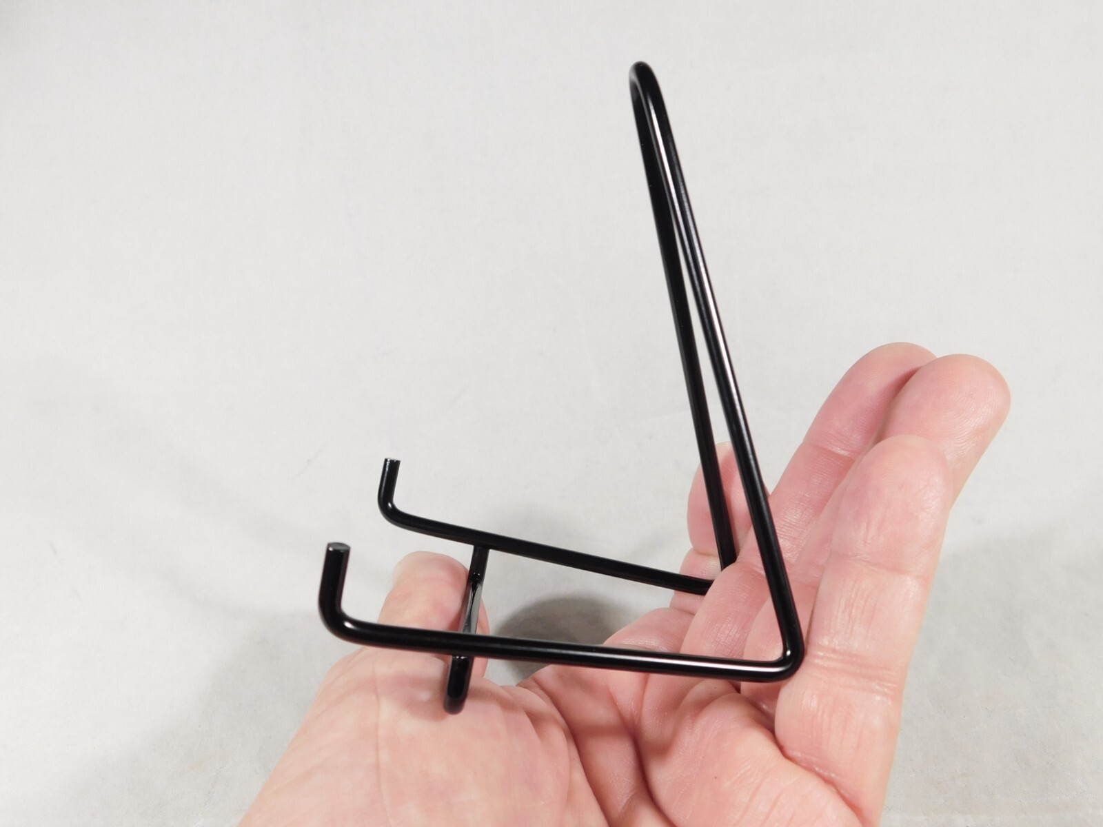 Easel Display Stand Medium Size Black Metal