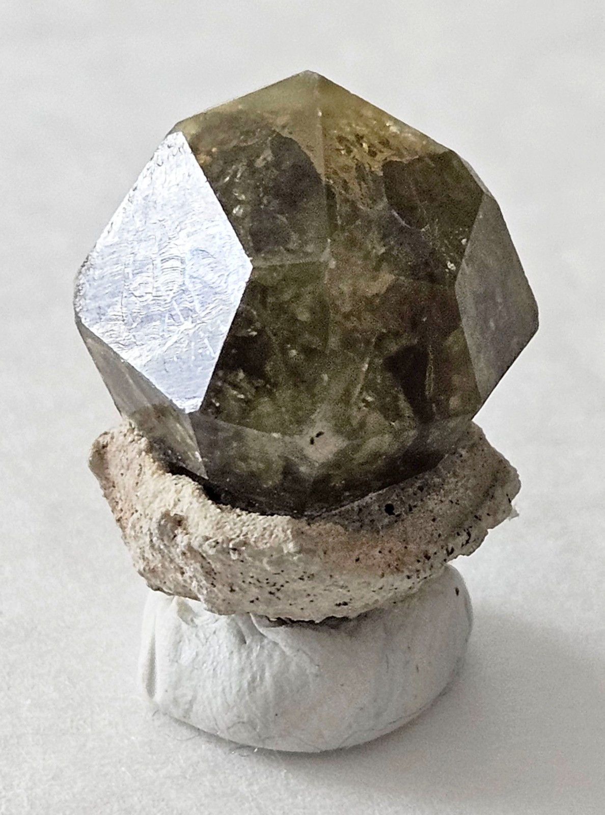 Glassy Green Grossular Garnet on Matrix – Vilyui, Siberia, Russia