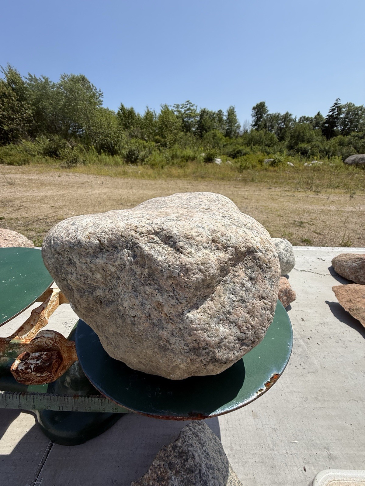 Da Vinci Stone™ No. 0001 One-of-One Maine Pink White Granite 10 lb Specimen
