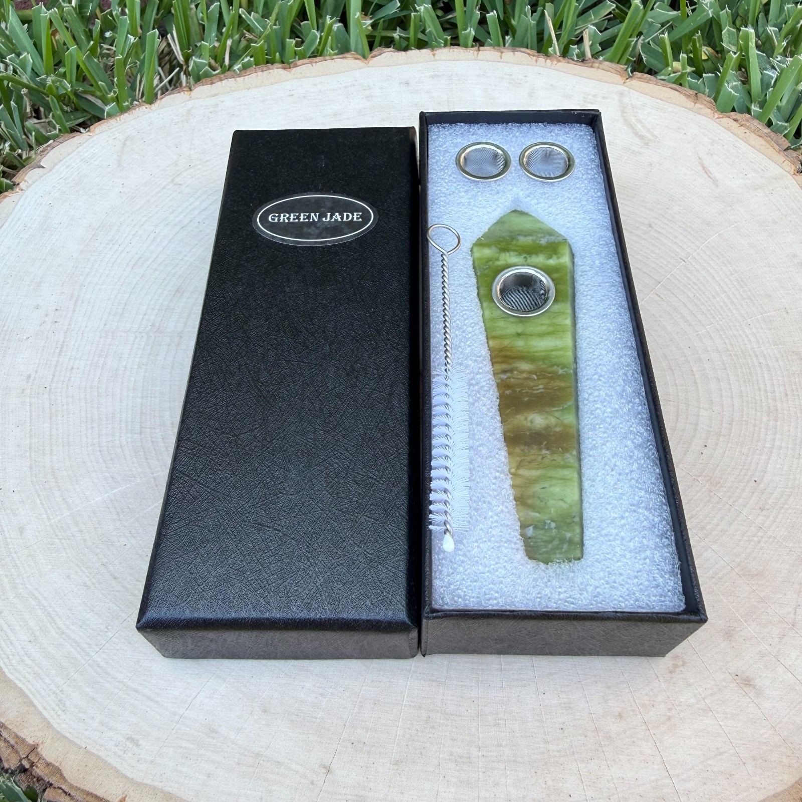 Nature Energy Crystal Smoking Pipe, Handmade Gemstone Pipes, Tobacco Pipe, Gift