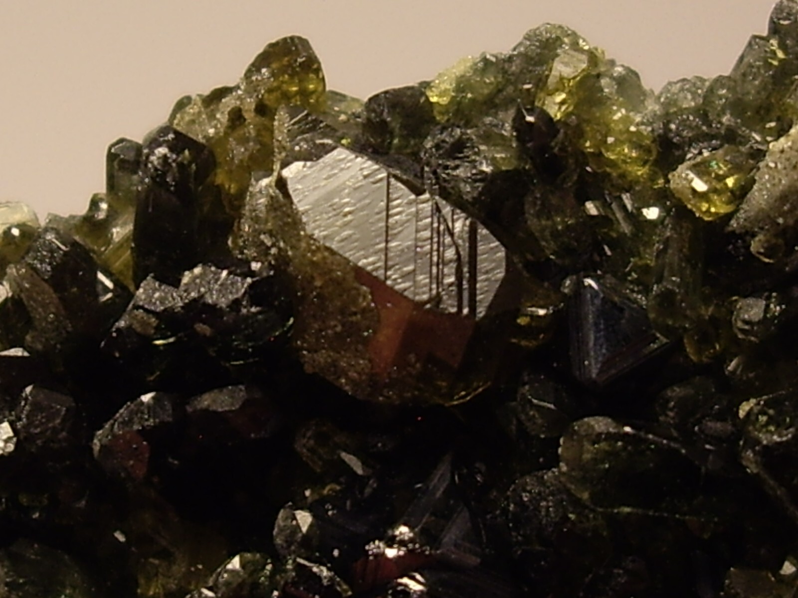 Awesome Magnetite, Vesuvianite, Garnet, and Diopside Crystals on Matrix 23.3g