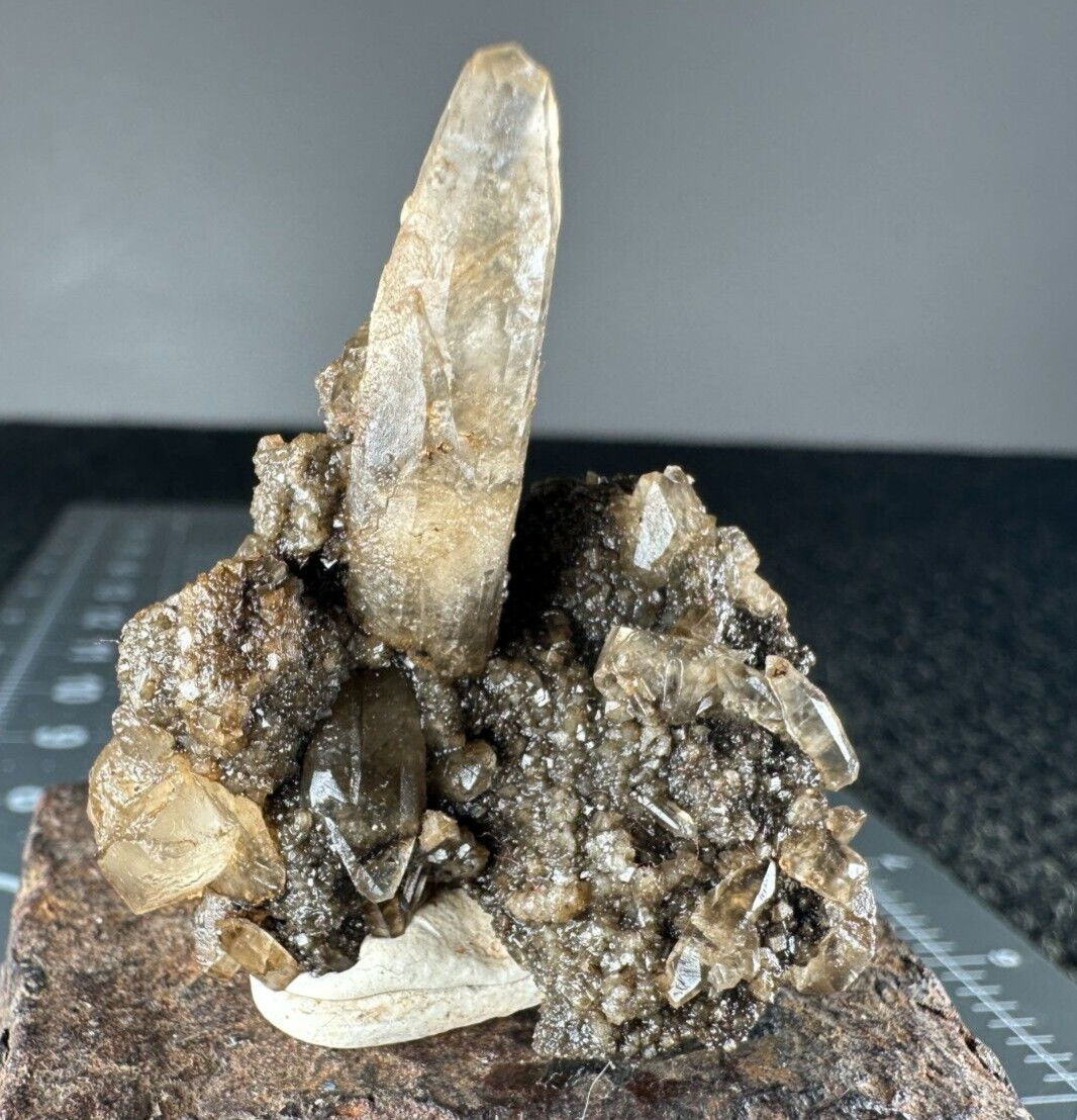 ➤ 1-1/2″ CALCITE CRYSTAL CLUSTER – Pleasant Ridge Rensselaer Indiana VIDEO➤833