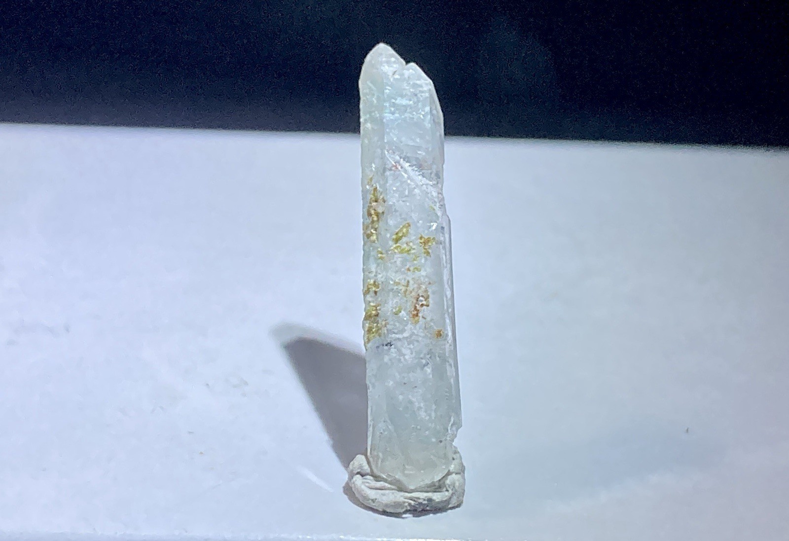 Ajoite Inclusions in Quartz Messina, South Africa