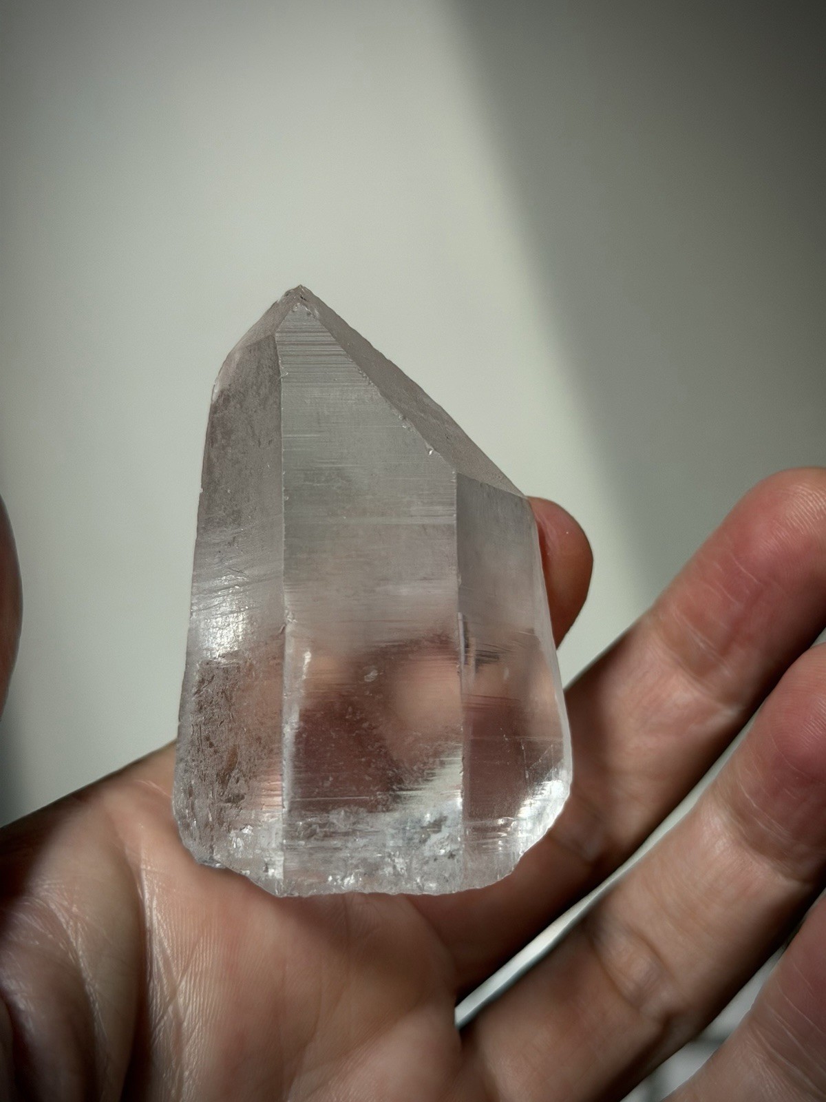 Lemurian Quartz Crystal Optical Quartz Self Healed Quartz Brazil Crystal