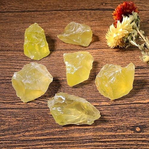 Natural Citrine Raw Stone Crystal Mineral Specimen Reiki Healing Energy Gifts