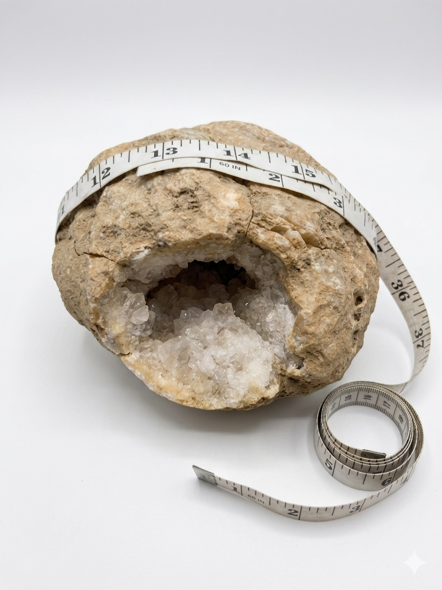 Kentucky Open Geode Quartz Crystal Exact Specimen Natural 2.99 lb