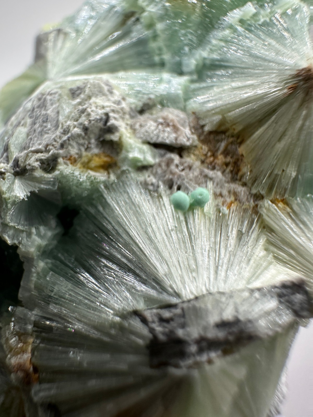 Beautiful Large RARE GREEN Wavellite Specimen from Arkansas