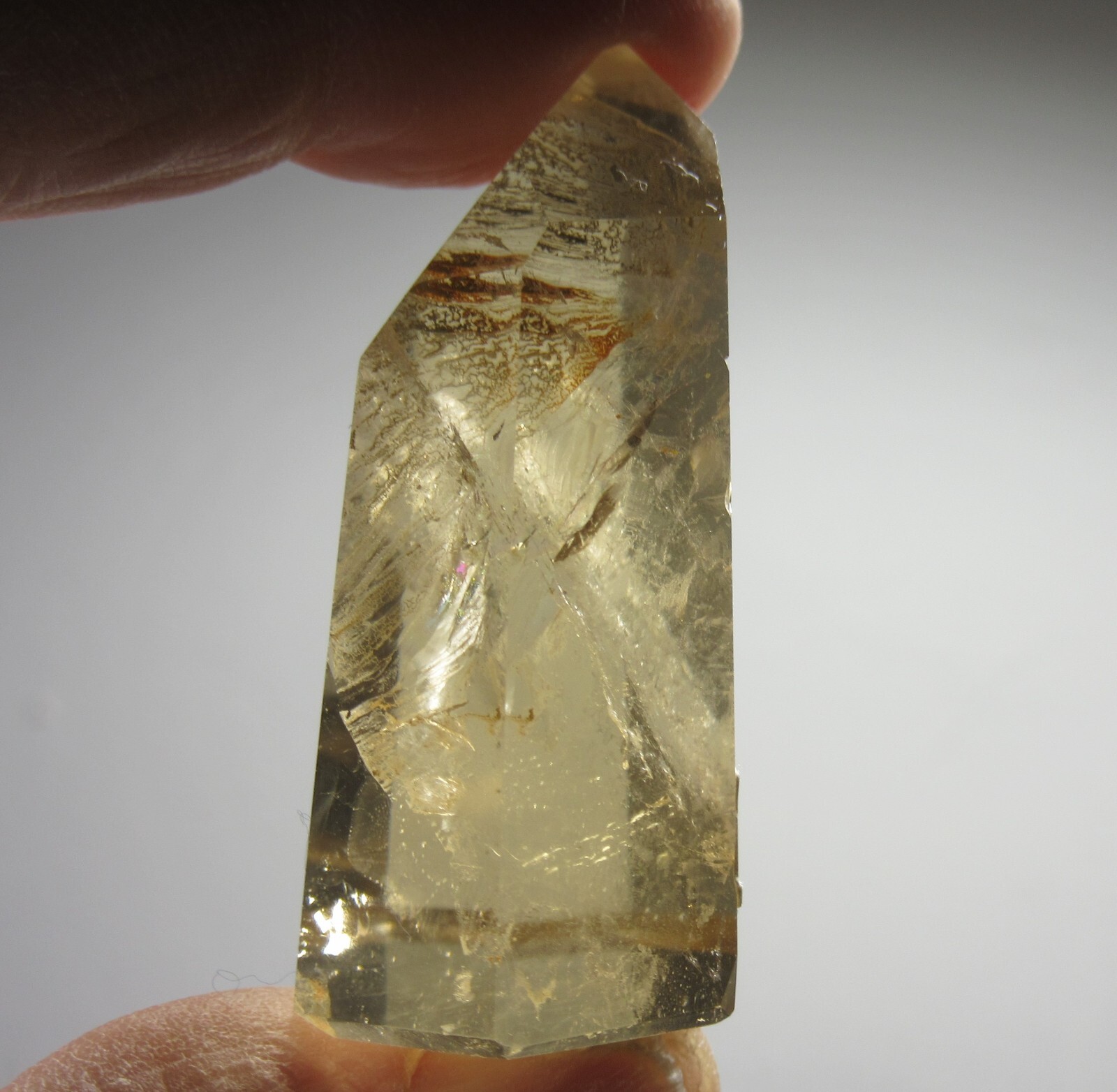 AAA Brazilian Smoky Quartz Cut Polished 1 7/8″ Point Collectible Reiki BSQCP-4