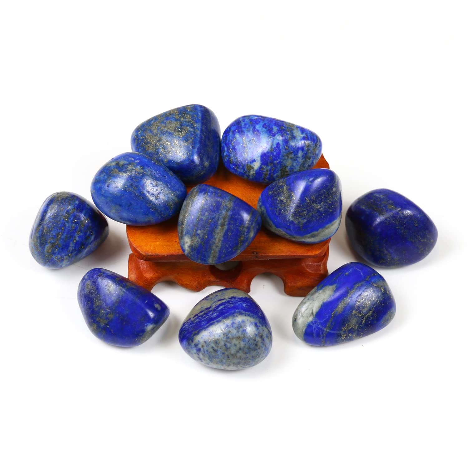 Tumbled Polished Natural Lapis Lazuli Stone, Crystals and Healing Stones Quar…