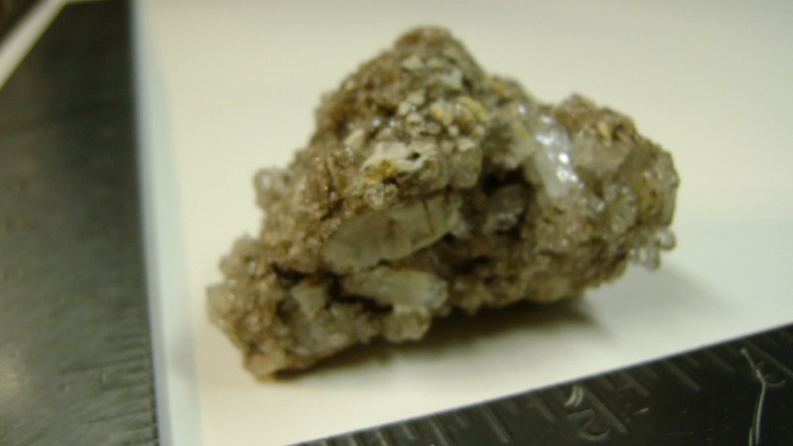 2 1/2″ X 2 1/2″ Crystal Quartz Cluster 2 sided on Matrix – Poughkeepsie, NY.
