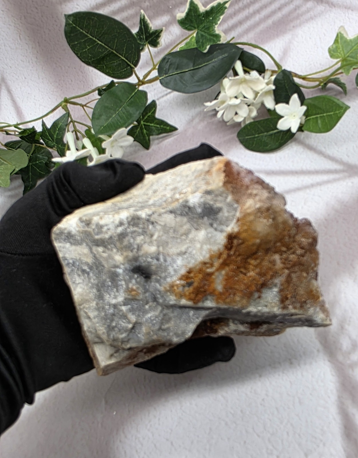 Large Fluorite on Barite Cabinet Specimen – Purple Cubic Crystals – 3 lb Natural