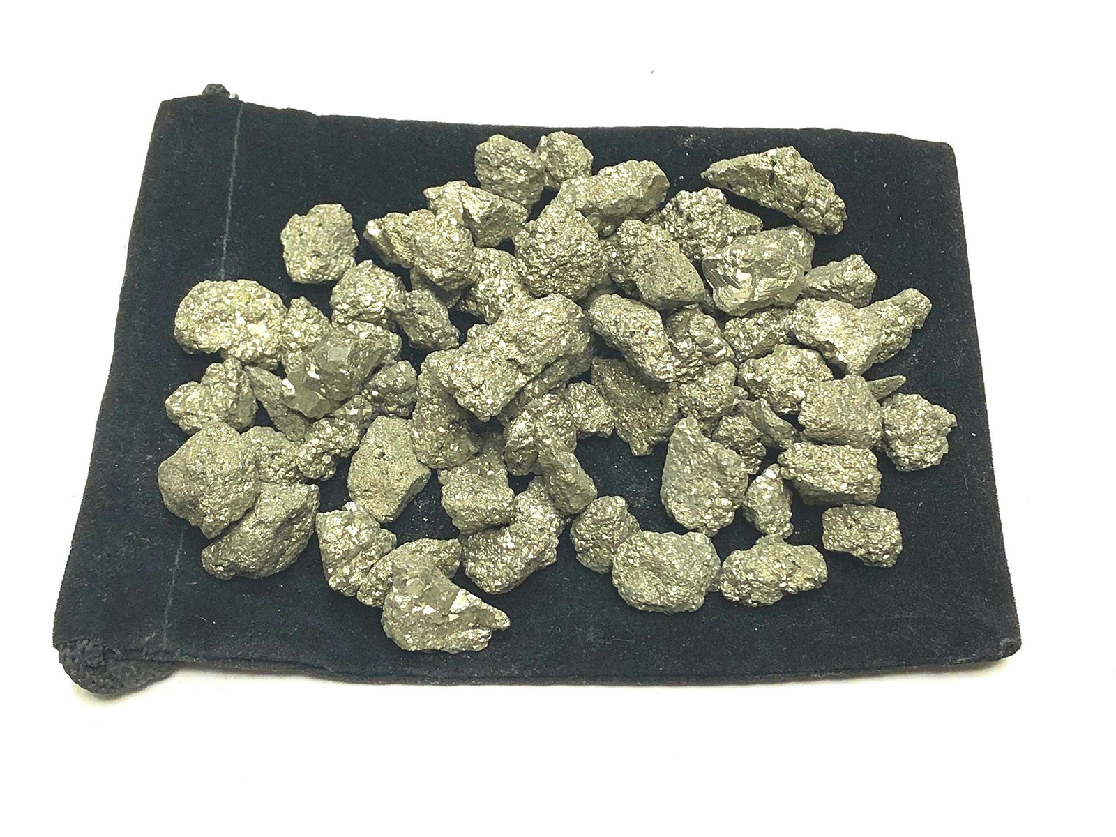 Natural Rough Pyrite Fools Gold 1/2″ Pieces (1/2 Pound)