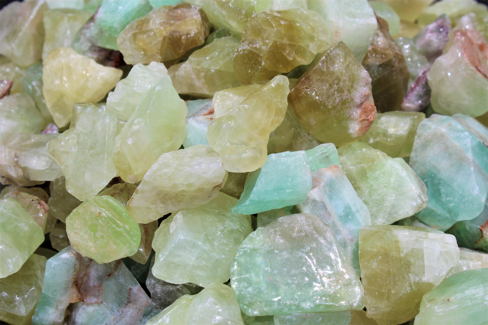 5 lb Bulk Lot Mixed Assorted Calcite (Rough Raw Crystal Gemstone Mineral)
