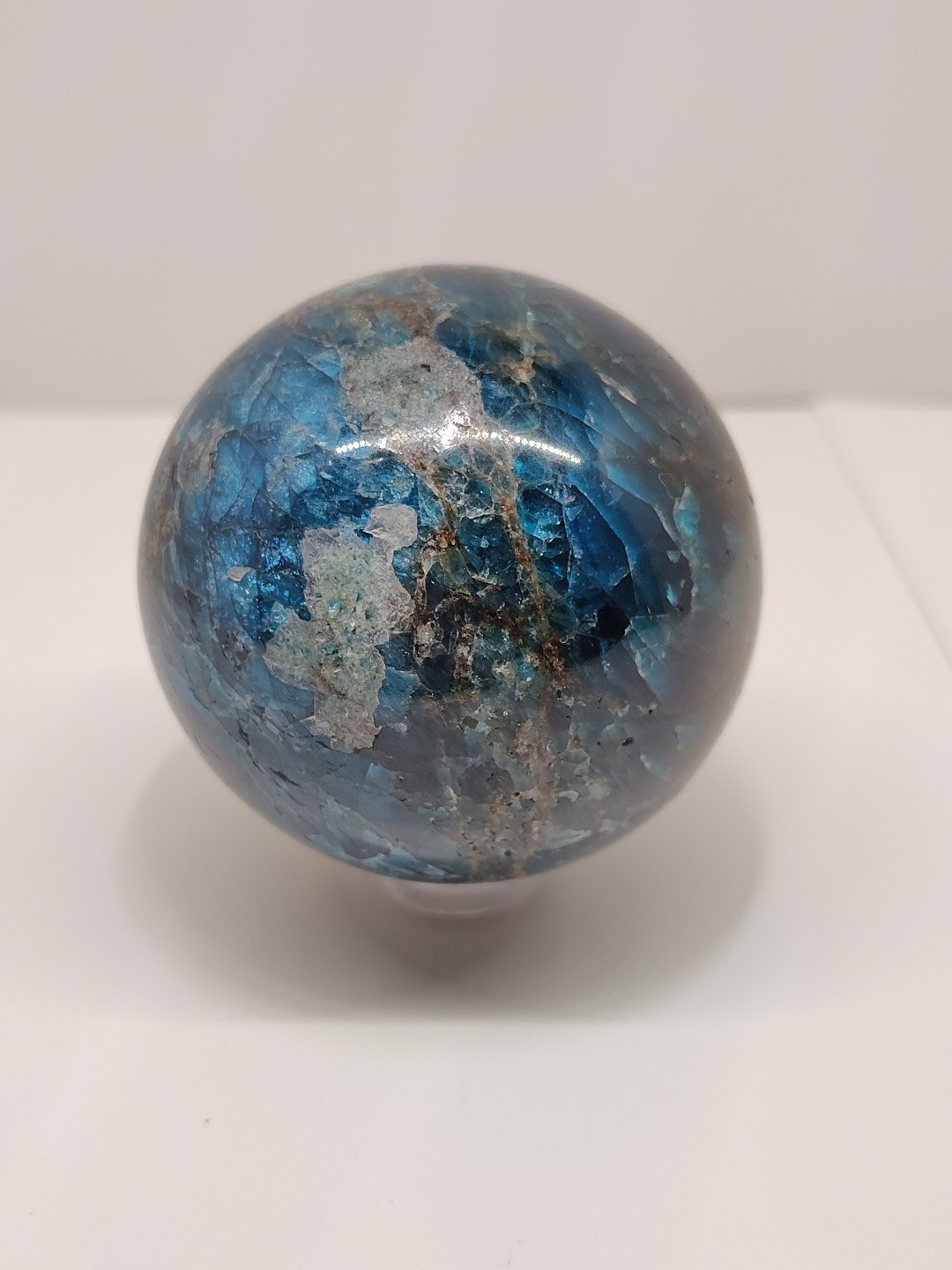 Beautiful Blue Appetite Sphere. 2.25in.