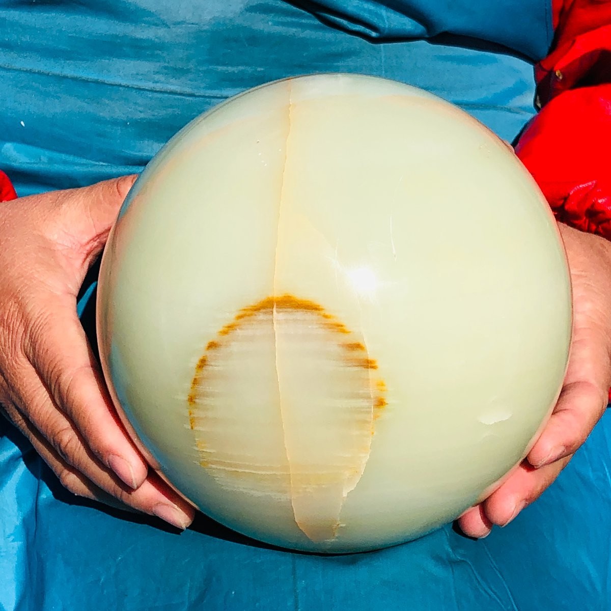 5930g Natural Afghan Jade Chakra Quartz Sphere healing ball Specimen