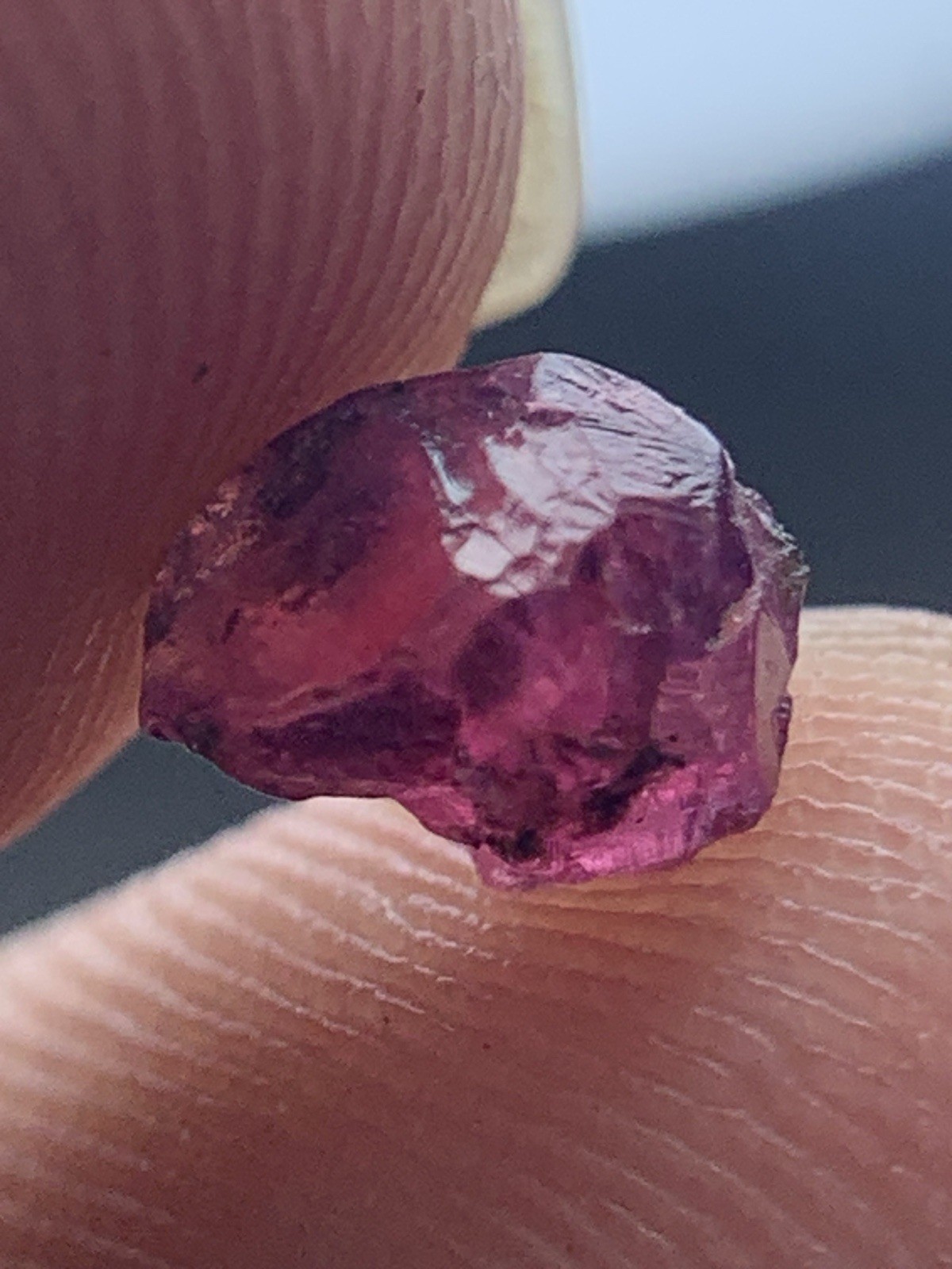 1.10 Crts Extremely Rare Stunning Facet Grade Pink & Blue Winza Sapphire @winza