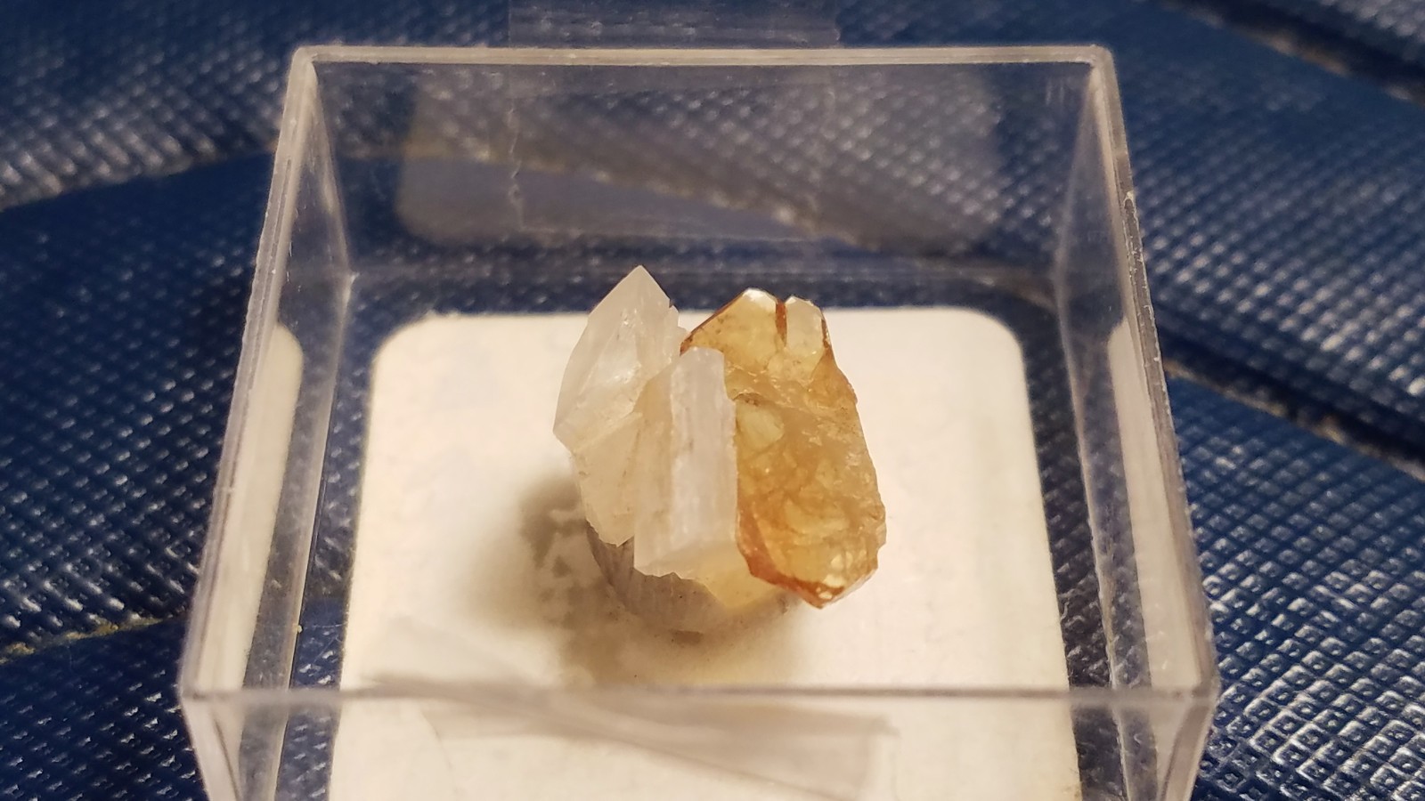 SiG: Lustrous Honey Golden Titanite Crystal on Adularia Cluster from Austria