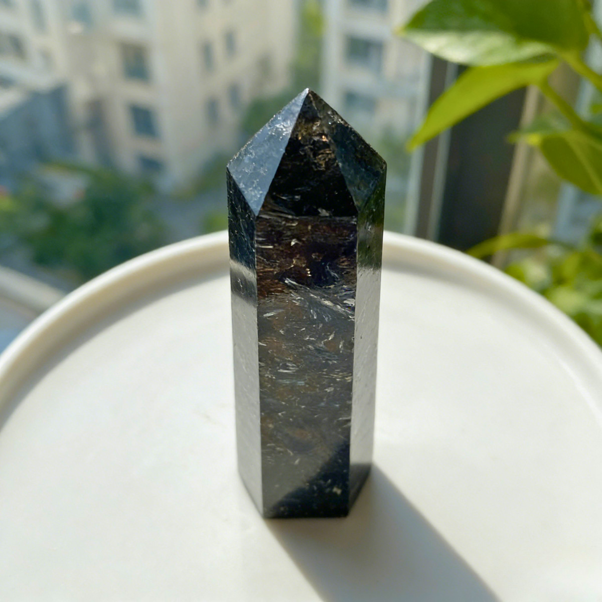 Wholesale Lot 1lb Natural Arfvedsonite Crystal Tower Healing Obelisk Point Gifts