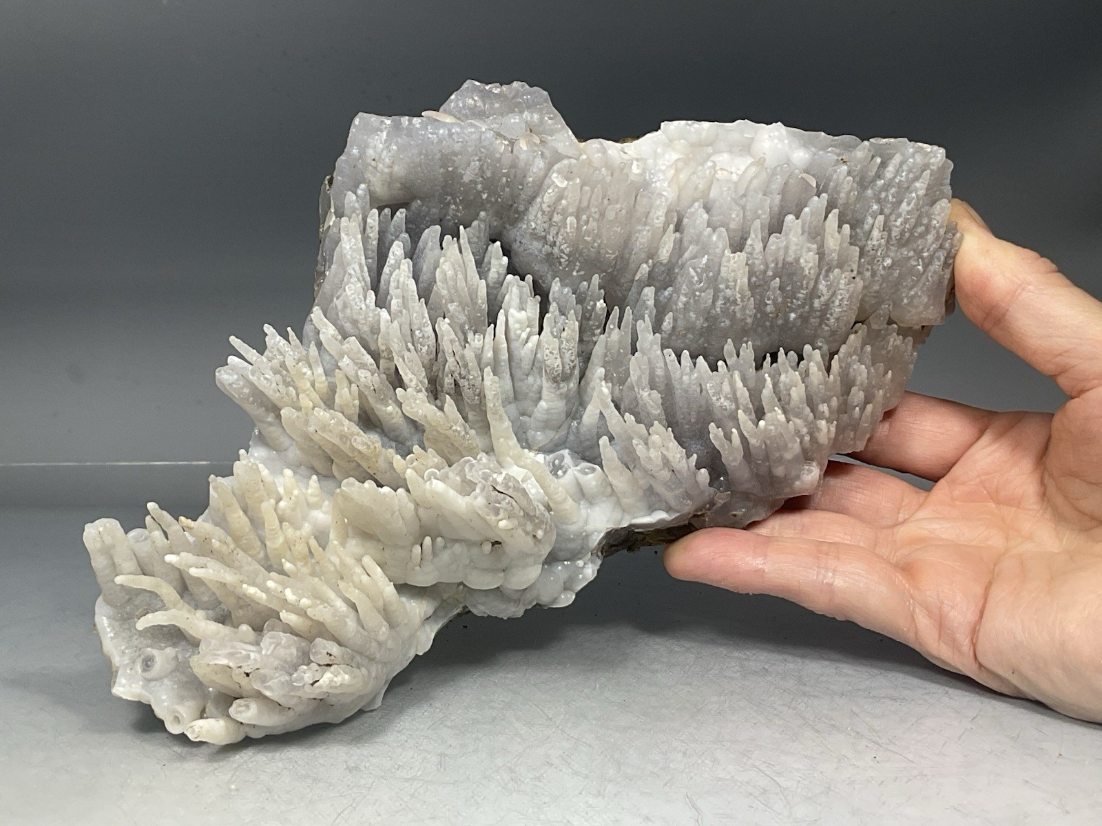 SS Rocks – Chalcedony “Stalactites” (Indonesia) 1.68lbs