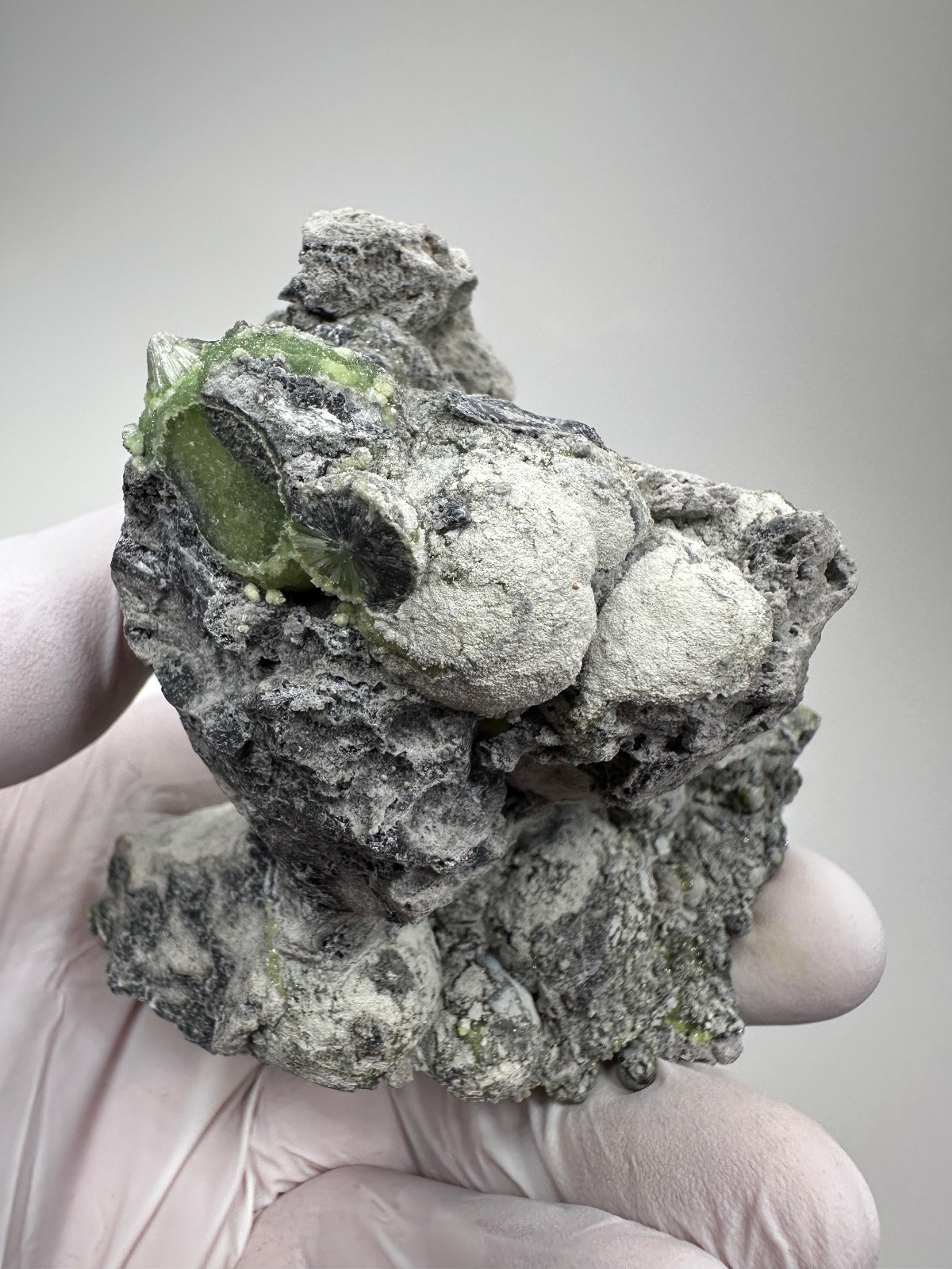 Beautiful Large RARE GREEN Wavellite Specimen from Arkansas