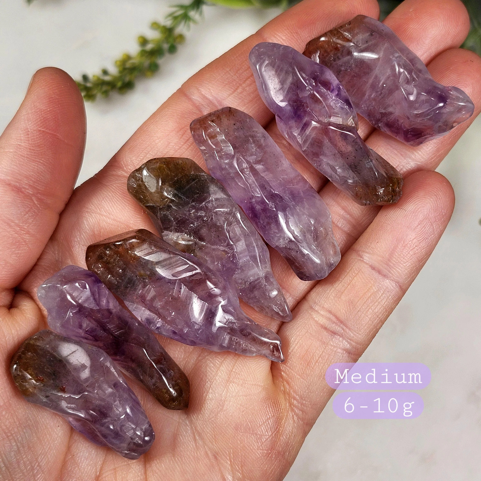Super 7 Polished Crystal from Brazil