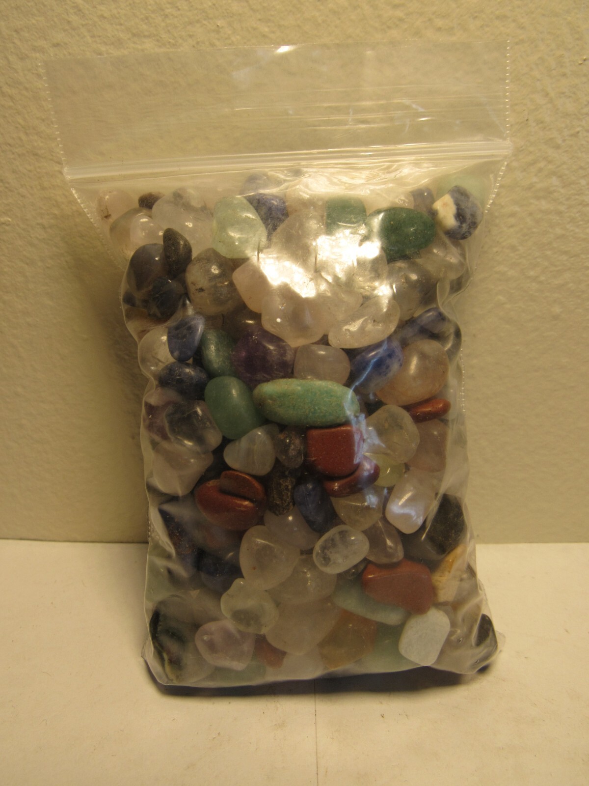 8 Ounces Mixed Chips 4-15mm Tumbled Stones Reiki Healing Crystals