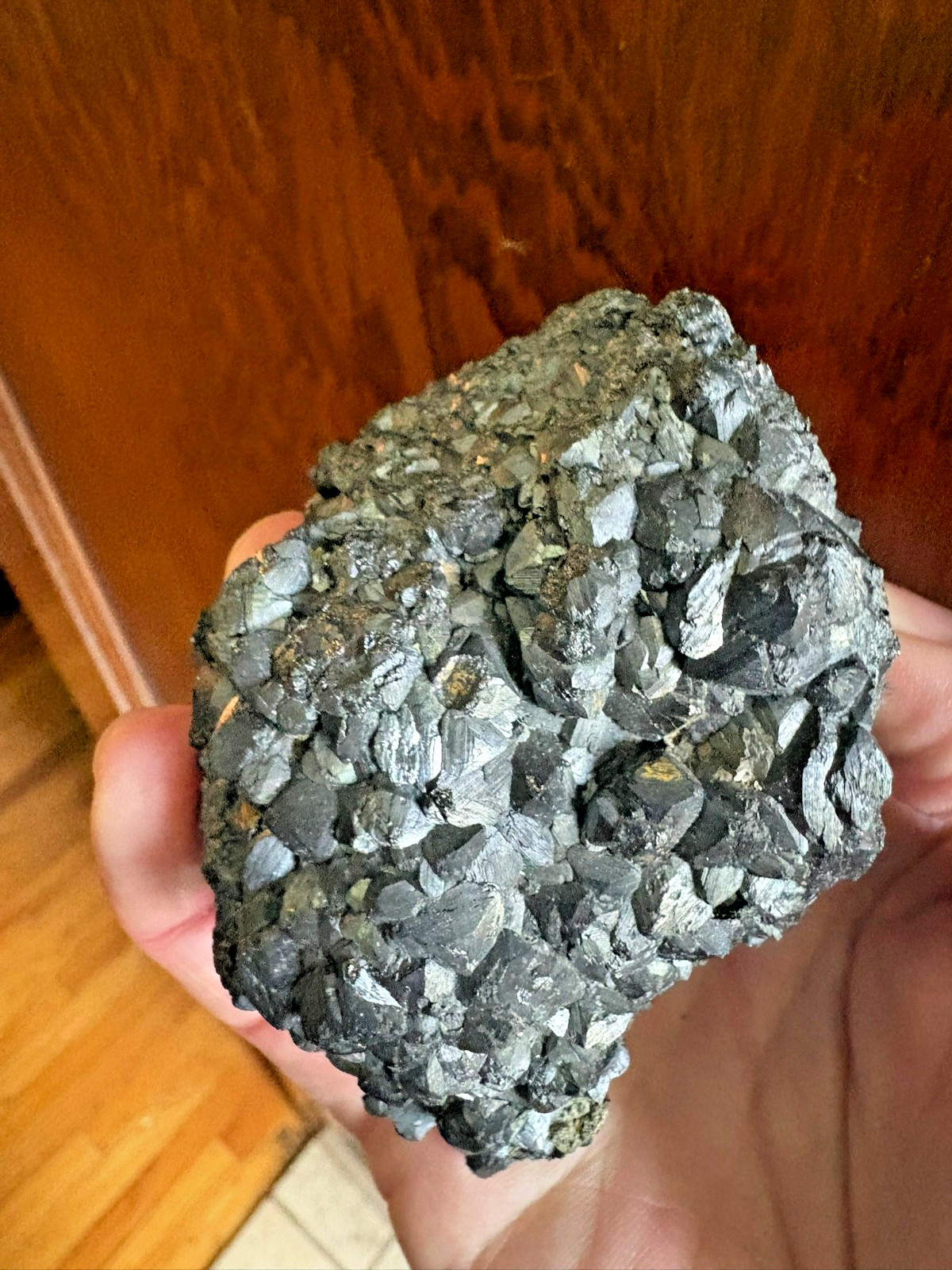 Magnetite, Biggenden mine, North Burnett Region, Queensland, Australia