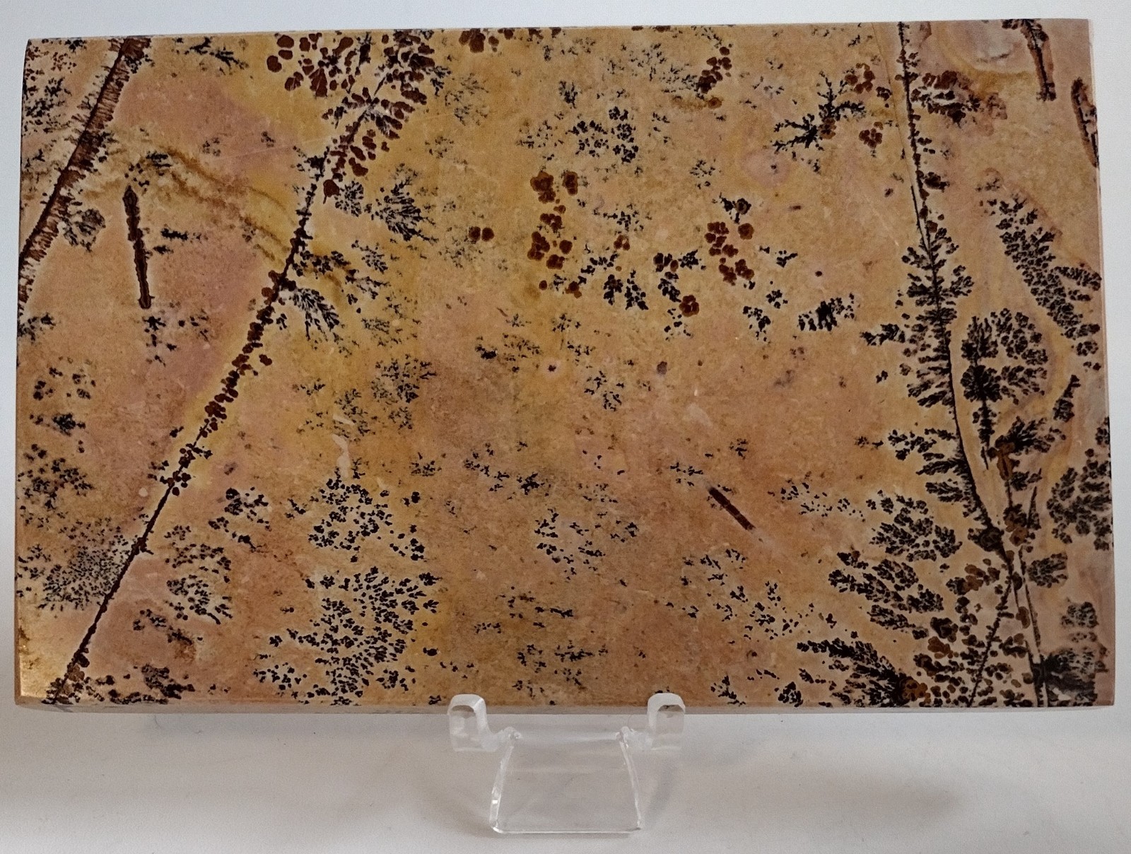 Picture Jasper Landscape Slab Scenic Desert Terrain Natural Earth Decor (25