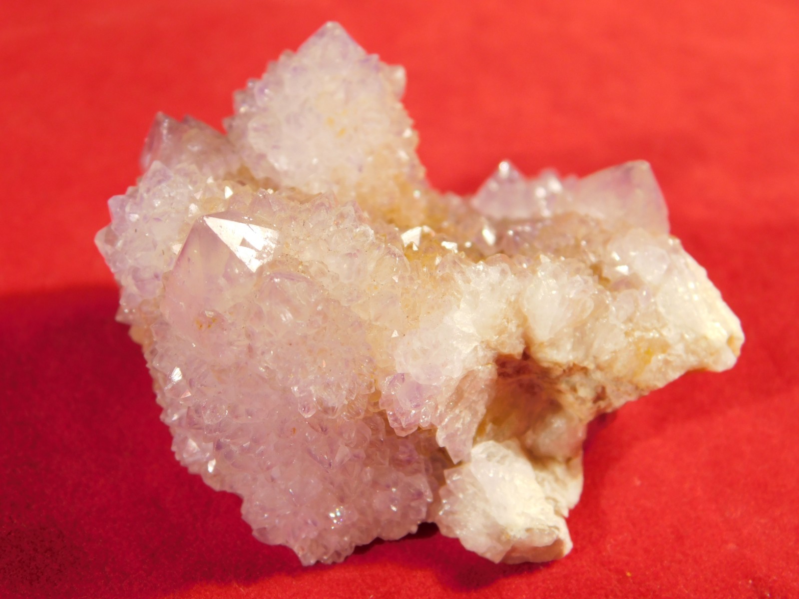 SPIRIT Quartz or CACTUS Quartz Amethyst Crystal Cluster Africa 85.5gr