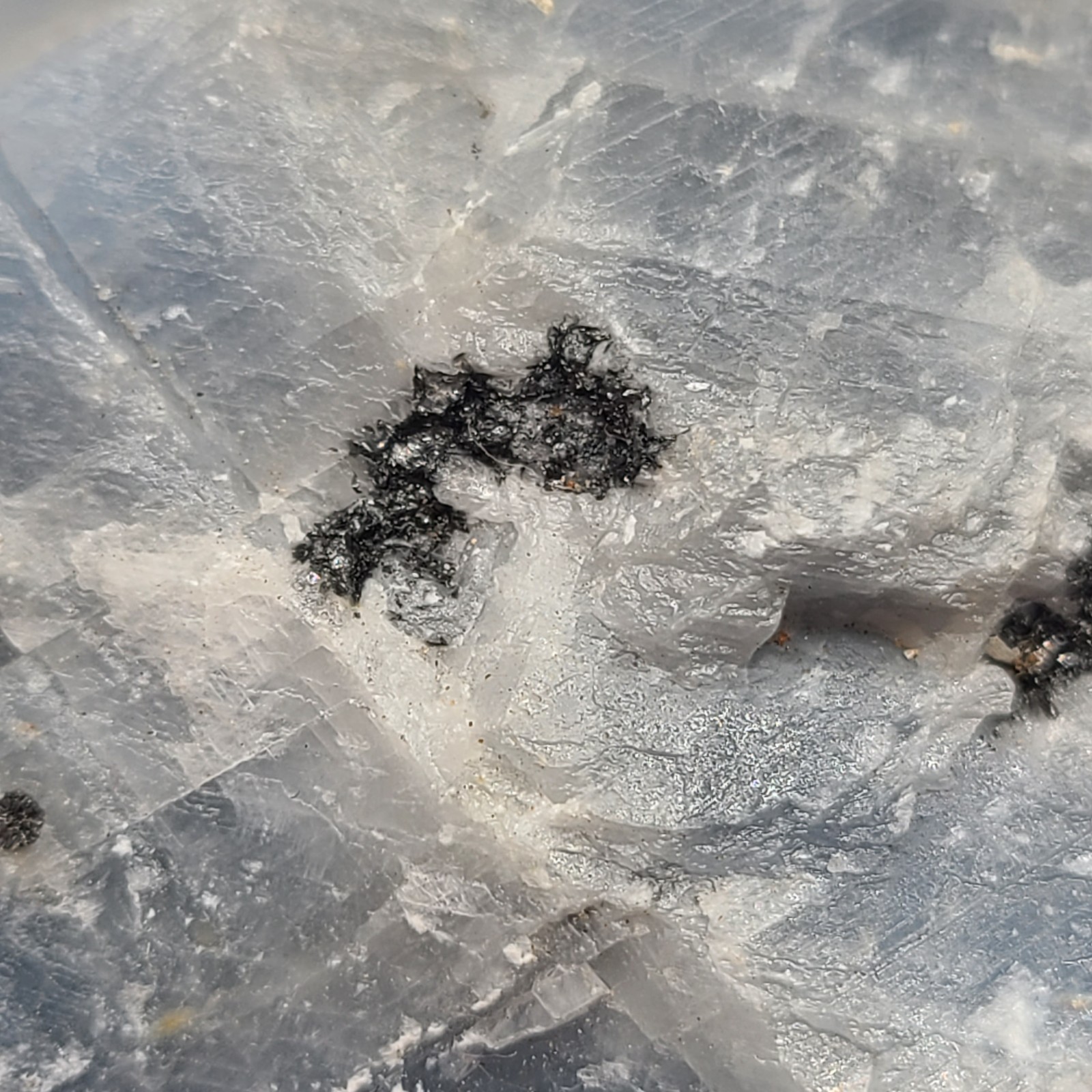 Natural Sky Blue Calcite Specimen From Namibia